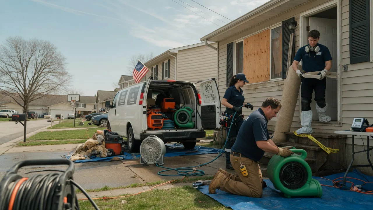 Water Damage Restoration in Altamont, KS near me